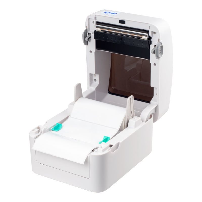 XP-420B 4 Inch Thermal Shipping Label Printer 25-115mm Barcode Sticker USB Bluetooth Wifi Interface