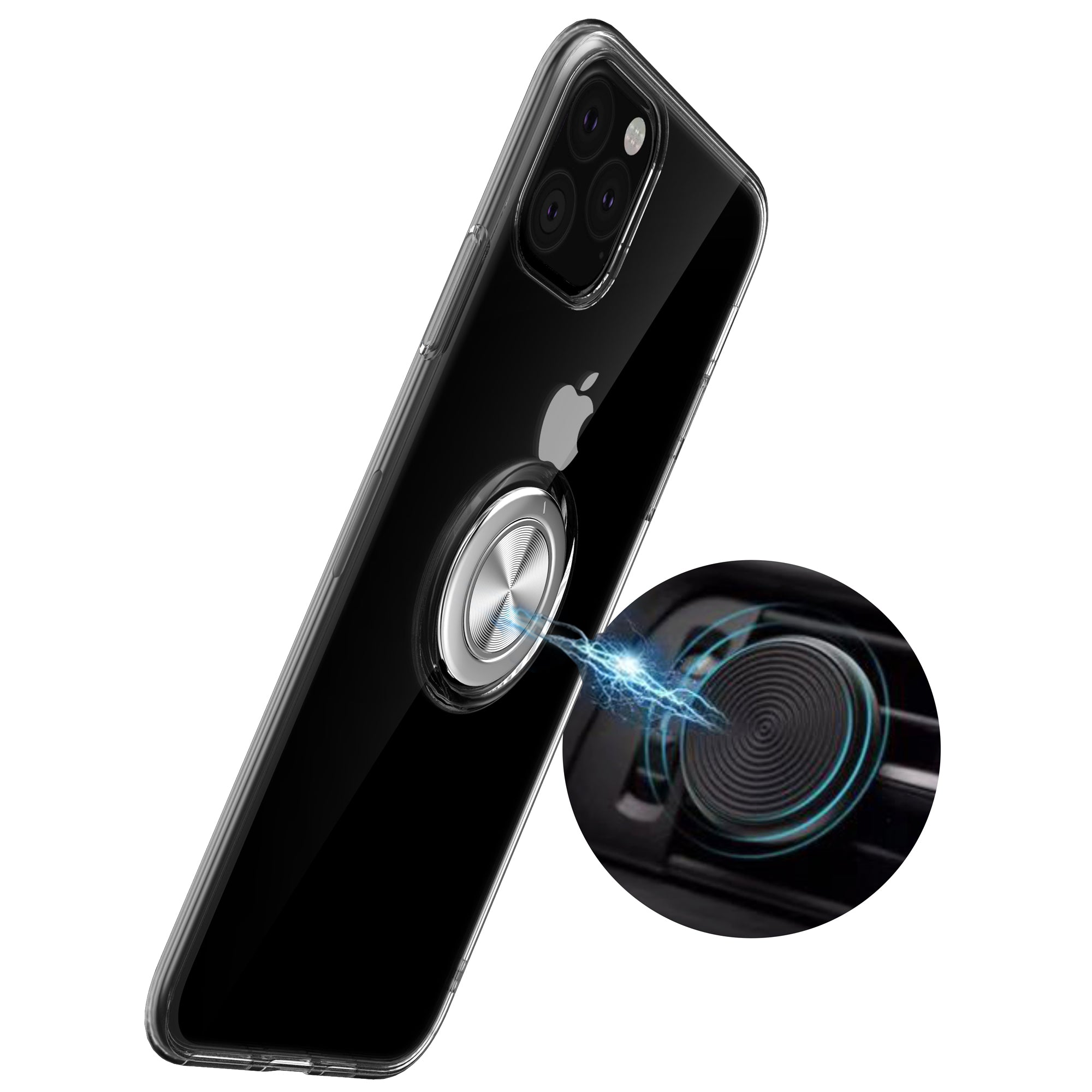 Finger Ring Rotatable Mobile Case for iPhone12 ProMax