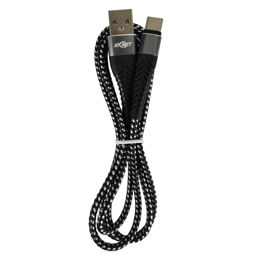 Type-C Mermaid Black & White Charging Cable