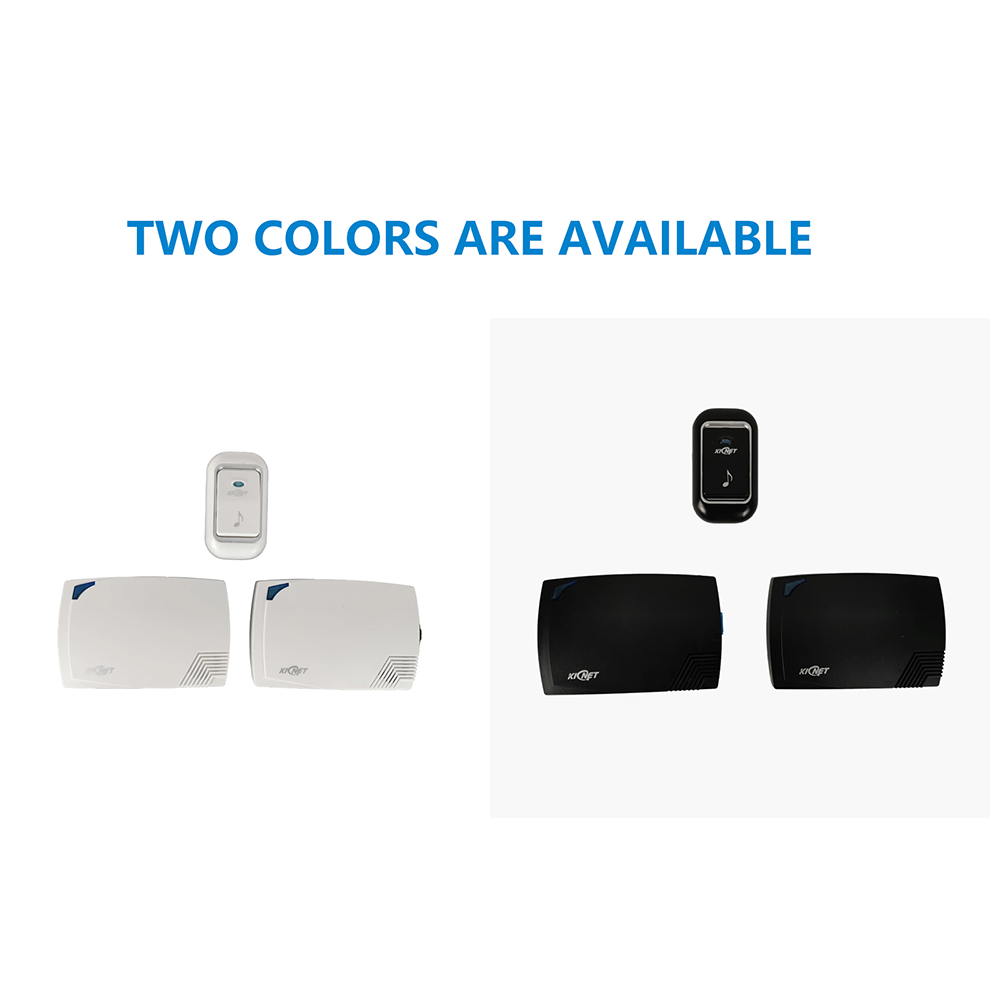 B0202 Waterproof Doorbell 1-2 Receivers Long Range Wireless Doorbell