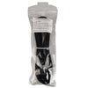 Type-C Double Elbow Cotton Linen Black Charging Cable