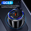 BK359 Car Universal Fast charging QC3.0 5-Ports Charger