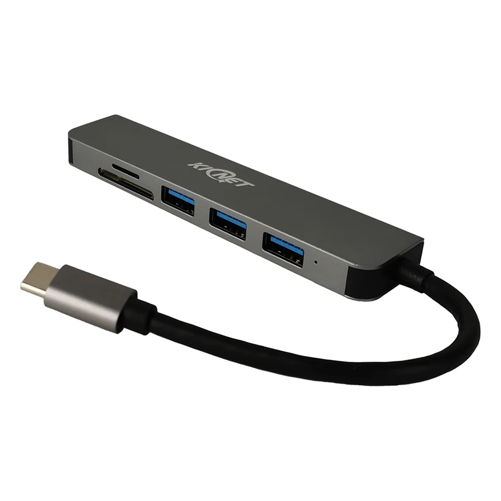 6 IN 1 USB Type C to 4K HDMI USB3.0 USB SD TF Carder Read Hub Adapter