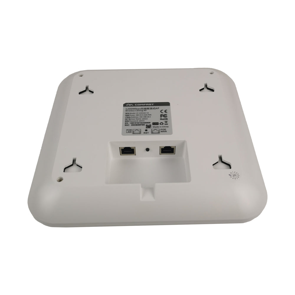 CF-E355AC V2 Dual Band 2.4&5GHz wireless Ceiling AP 1200M Wifi Access Point
