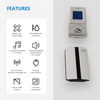 D33 Waterproof Plug-in Receiver Long Range Wireless Doorbell
