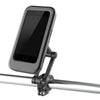 HL-69-L Adjustable Motorcycle Bike Phone Holder Case Outdoor Waterproof Handlebar Mobile Support Mount