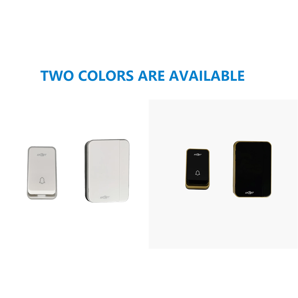 K06 Waterproof Self Generating Power No Battery Required Wireless Doorbell