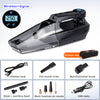 4 in 1 Car Vacuum Cleaner Powerful Vaccuming Tire Air Lighting Monitor Tire Pressure