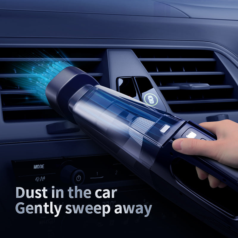 4 in 1 Car Vacuum Cleaner Powerful Vaccuming Tire Air Lighting Monitor Tire Pressure