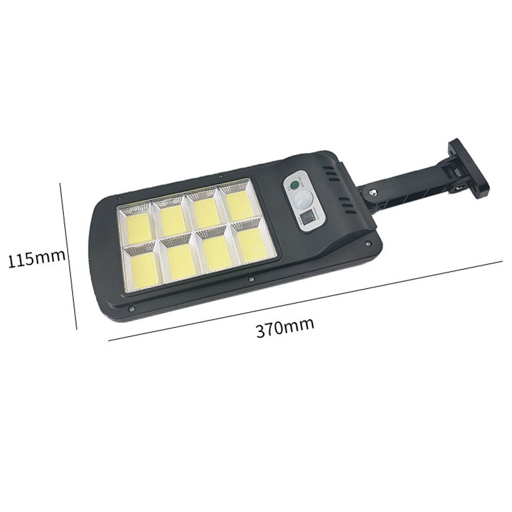 Solar Street Lig120hts With 3 Light Mode Waterproof Motion Sensor Security Lighting for Garden Patio Path Yard 8 graids