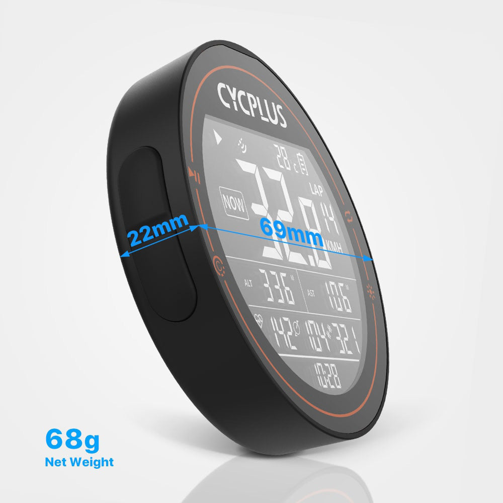 CYCPLUS M2 GPS Bicycle Computer Wireless ANT+ Bluetooth Waterproof Speedometer
