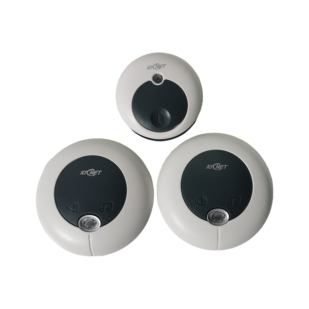 M3232 Waterproof Self Generating Power No Battery Required Wireless Doorbell