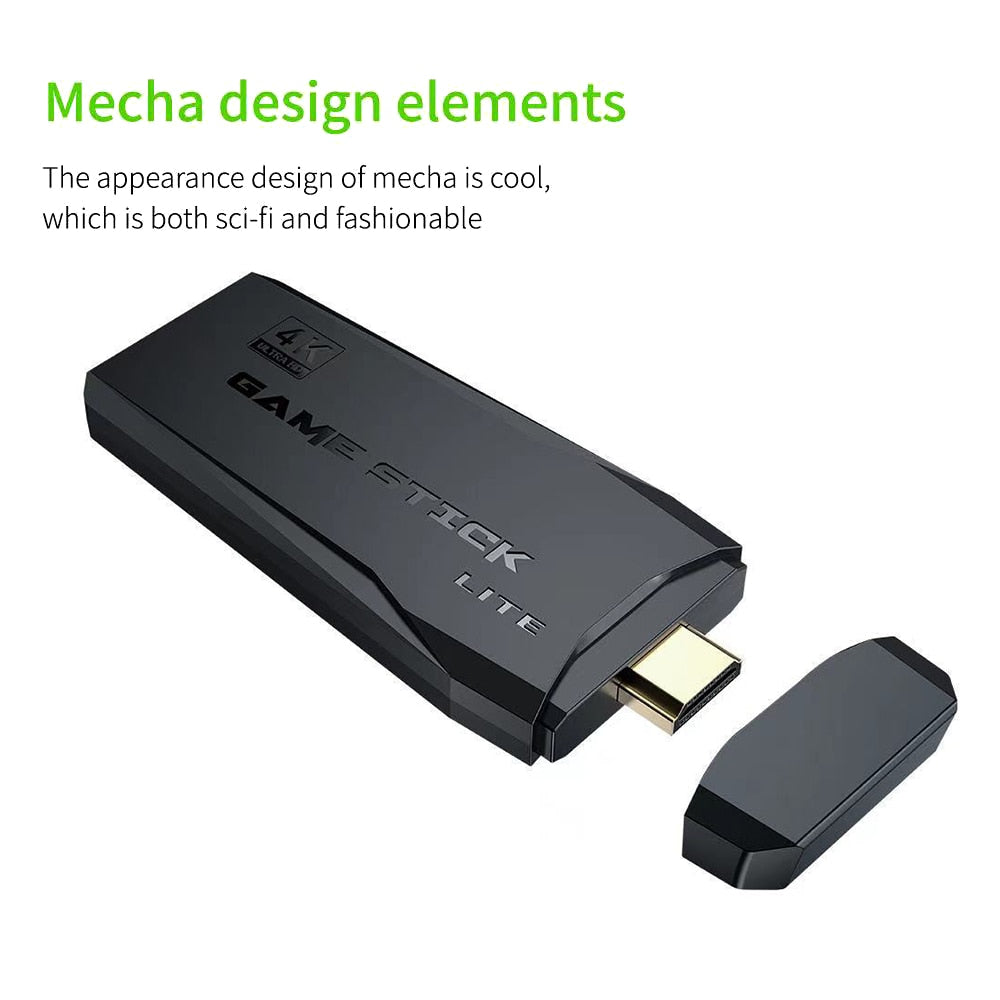 M8 2.4G Double Wireless 4K Video Game Controller 32G 3500 Games