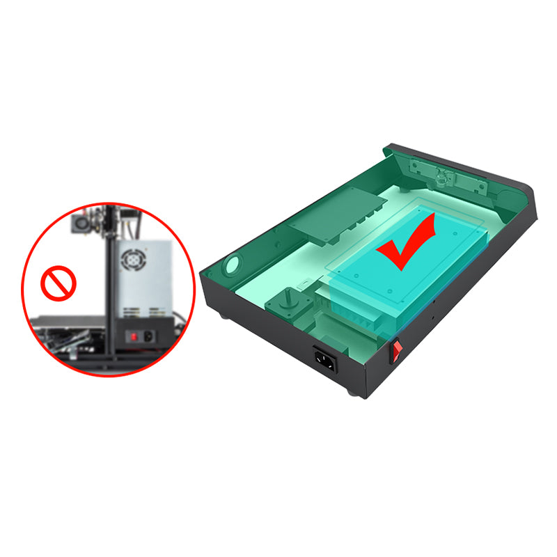 Magic 3D FDM Printer DIY Kit with Filament Run Out Detection Sensor and Resume Print