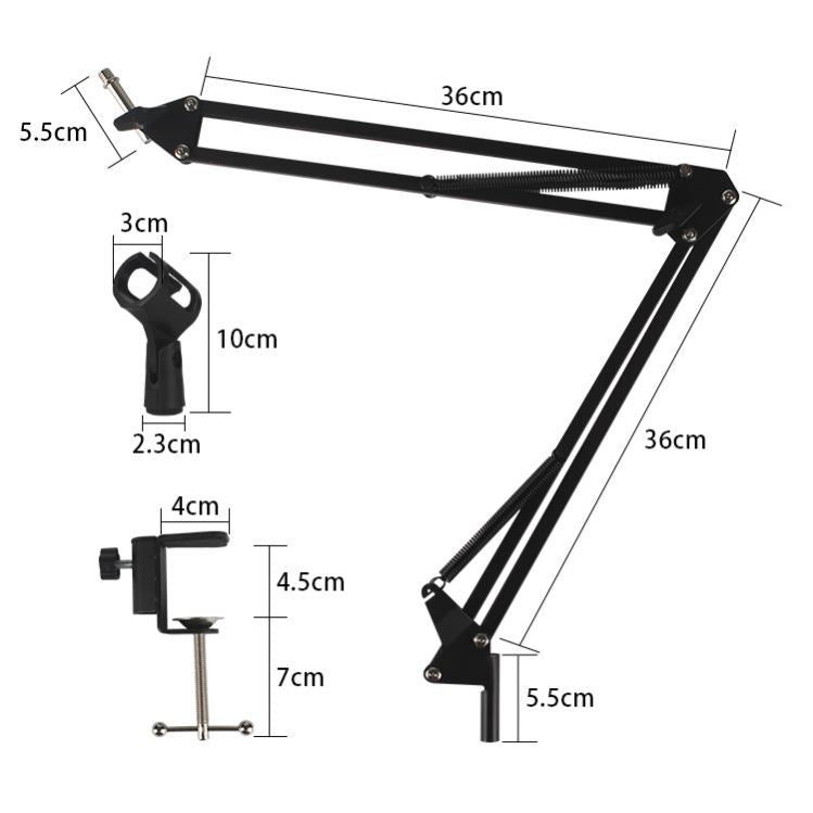 High Quality Adjustable Foldable stands for Mount Microphone