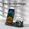 OJD-45 3 in 1 Wireless Charger Fast Charging for iPhone AirPods iWatch