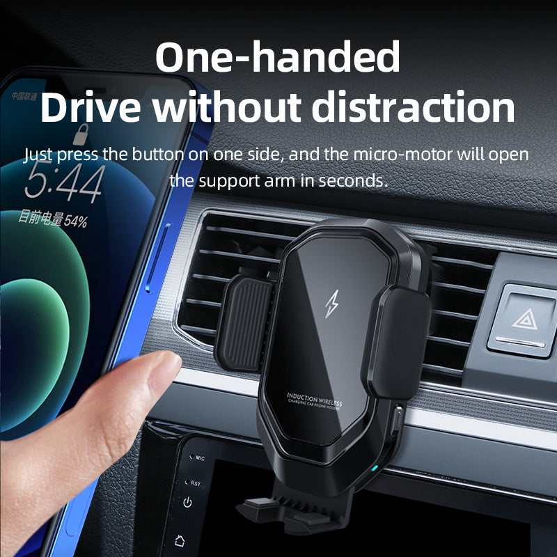 OJD-73 15W Induction Wireless Charger Car Phone Holder