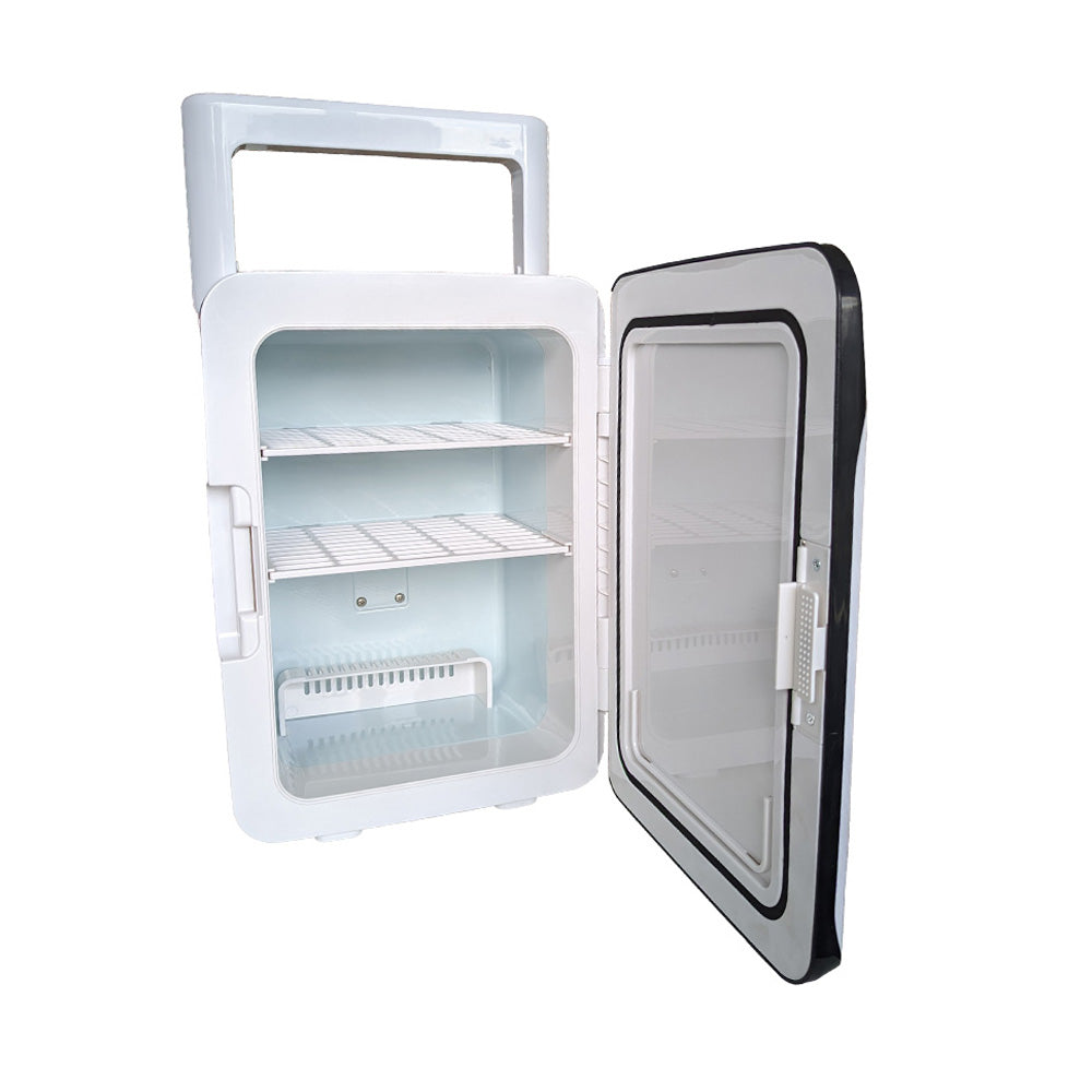 10L mini Portable car refrigerator Home Fridge Food Cooler Keep Warm
