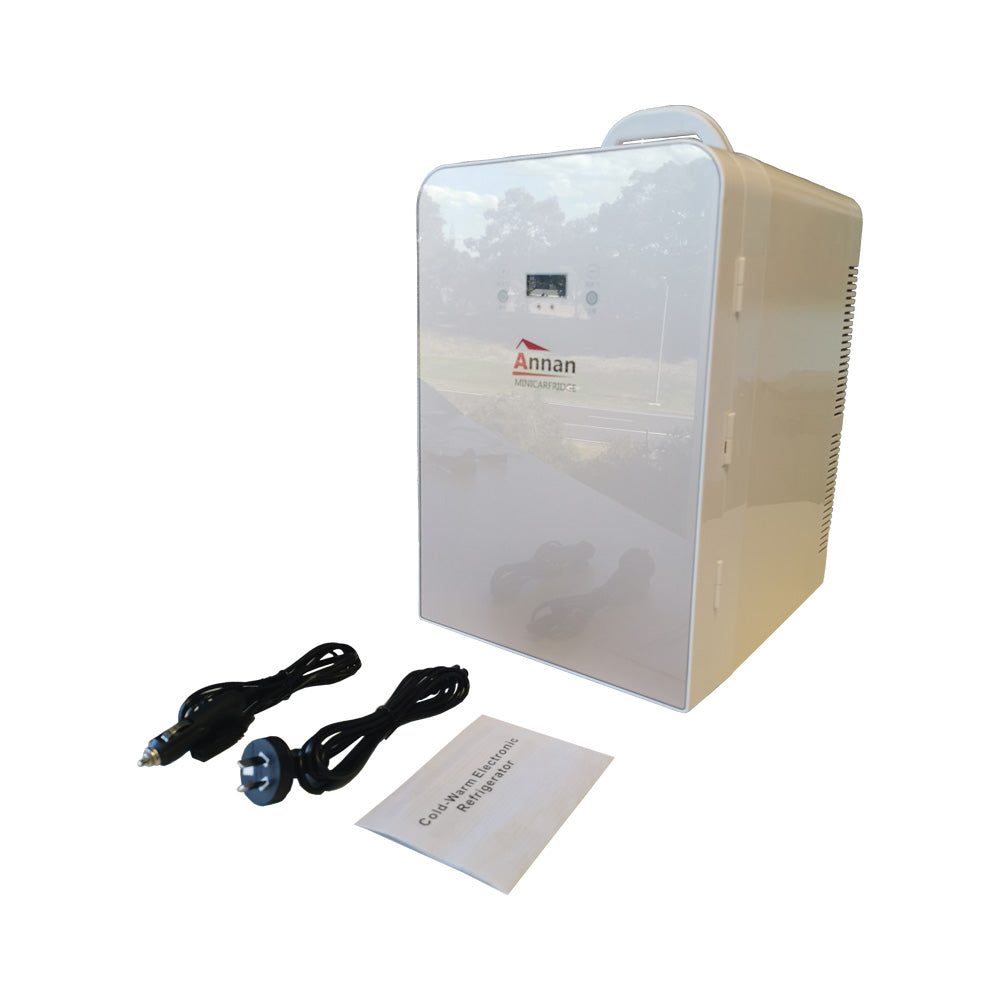 22L Auto Refrigerator Home Mini Fridge Portable Food Cooler Keep Warm