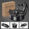Silk PLA+ 3D Filament 1.75mm Black 1KG/Roll