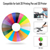 3D Printing Pen PLA 1.75mm Filaments 20 Colors
