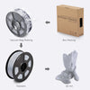 PLA 3D Filament 1.75mm Sliver 1KG/Roll