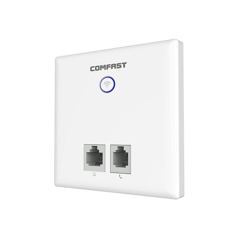 CF-E537AC Wall Embedded Wireless AP Router 750M 80mw Output Wall WIFI Router Panel Socket 802.11a/n/ac dual band Range Extender