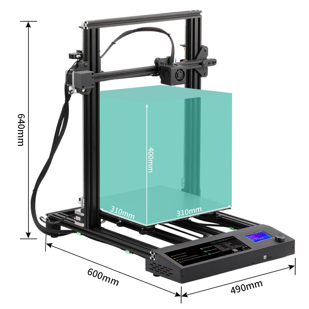 SUNLU FDM 3D Printer S8 auto-balance for beginners and industrial design