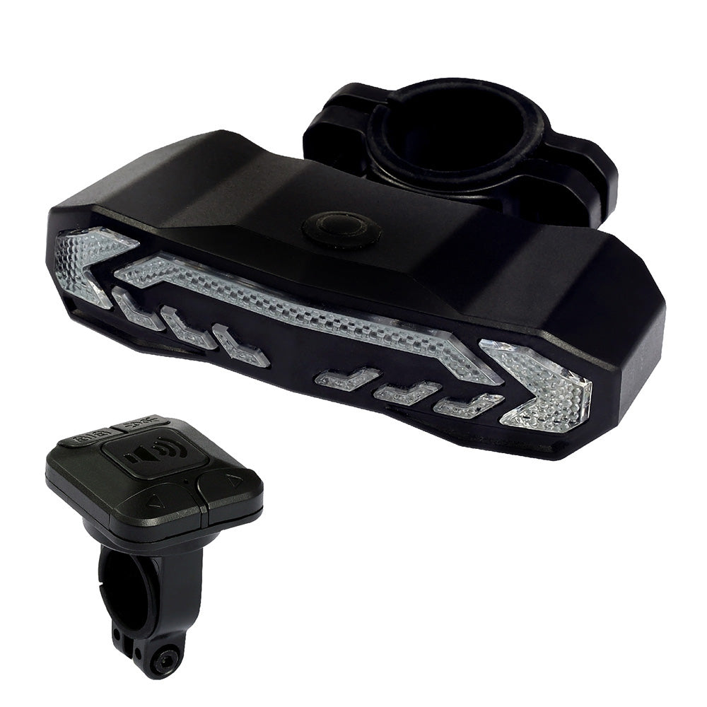 SF31 Smart Bike AlarmTailight with Warning light/Brake light/Turn signal/Electric bell/Anti-theft alarm