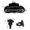 SF31 Smart Bike AlarmTailight with Warning light/Brake light/Turn signal/Electric bell/Anti-theft alarm