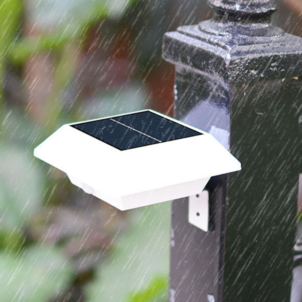 Waterproof solar deals fence lights