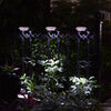 YH0416B Solar Fence Light 12 LED Outdoor Waterproof Wall Lamps