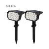 YH0528 24 Leds Courtyard Landscape Lawn Outdoor Garden Solar Spotlight