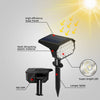 YH0528 24 Leds Courtyard Landscape Lawn Outdoor Garden Solar Spotlight