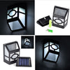 YH0604A Solar Wall Lights 2 LED Path Light Outdoor Garden Wall Yard Fence Lamp