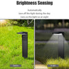 YH0801 Solar Powered Landscape Waterproof Led  Bollard Lawn Garden Lights