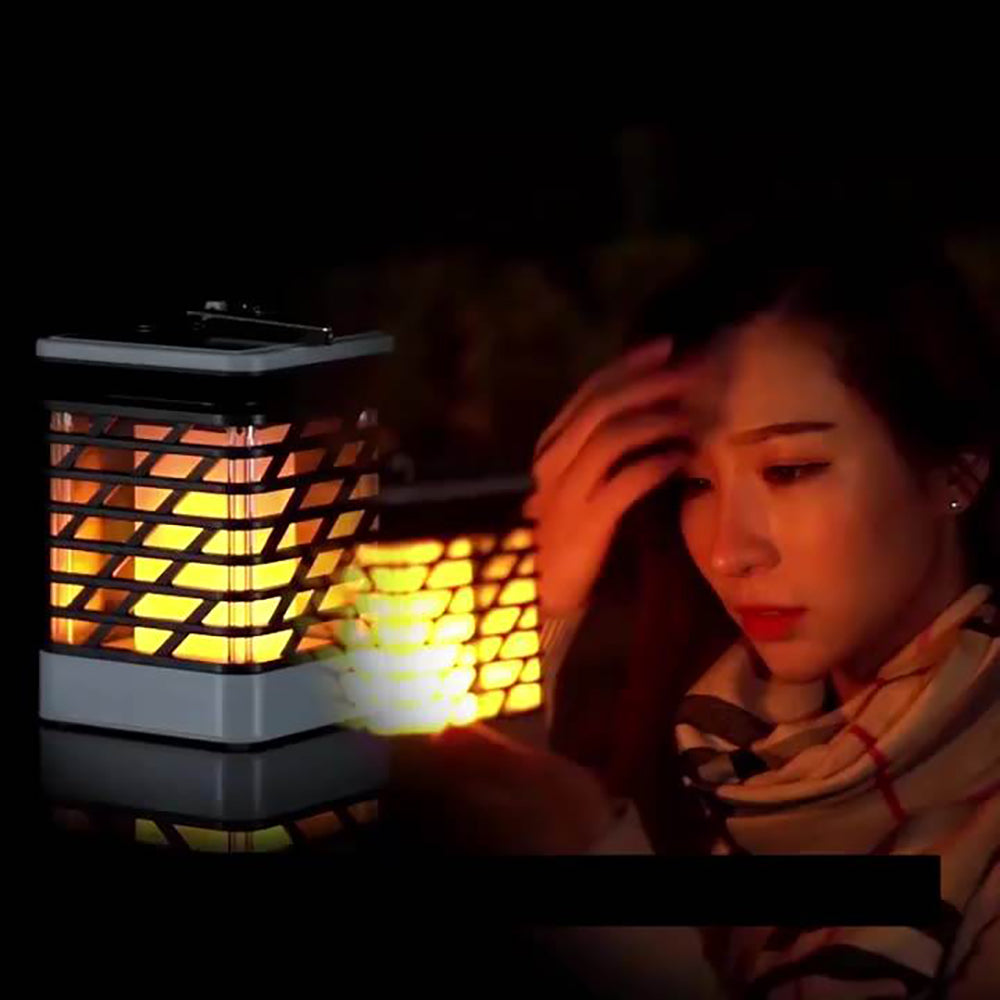 YH0812 Hanging Dancing Flame Lanterns Decoration Lights Umbrella Lanterns