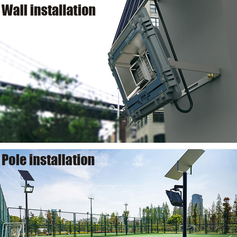 200W Solar Reflector Diecast Aluminum Outdoor Street Garden Solar Flood Light
