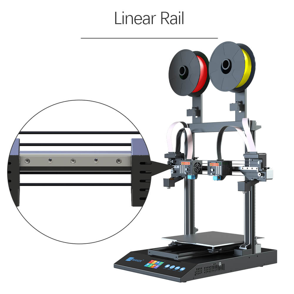 Artist D Pro Dual Nozzle Diversity 3D FDM Printer