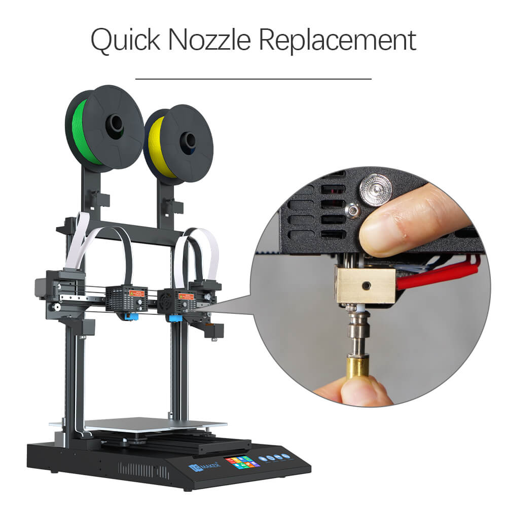 Artist D Pro Dual Nozzle Diversity 3D FDM Printer