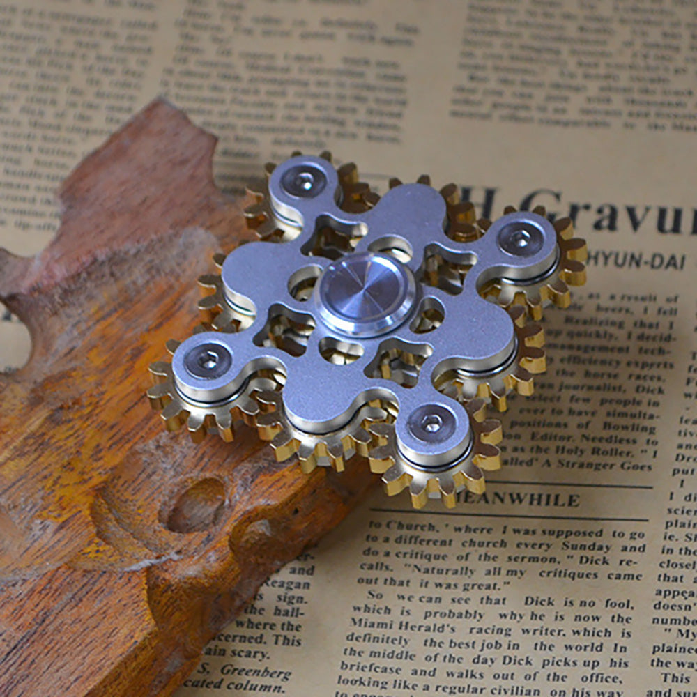 High-Quality Crazy Nine Gear Fidget Hand Spinner Stress Relief Toys