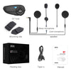 EJEAS Q7 Bluetooth 5.0 Waterproof Motorcycle Helmet Headset Intercom  7 Riders