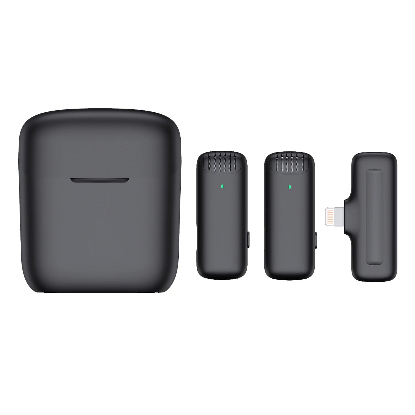 J12 Charging Box Wireless Microphone for type-c/lighting
