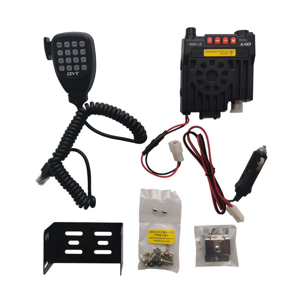 QYT KT-8900 25W Mini Mobile Radio Dual Band Mobile Radio Transceiver