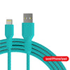 Liquid Soft Glue USB Fast Charger Cable for Apple iPhone iPad Mini Device