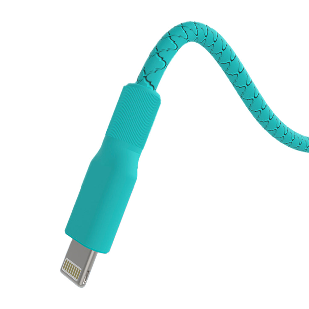 Liquid Soft Glue USB Fast Charger Cable for Apple iPhone iPad Mini Device