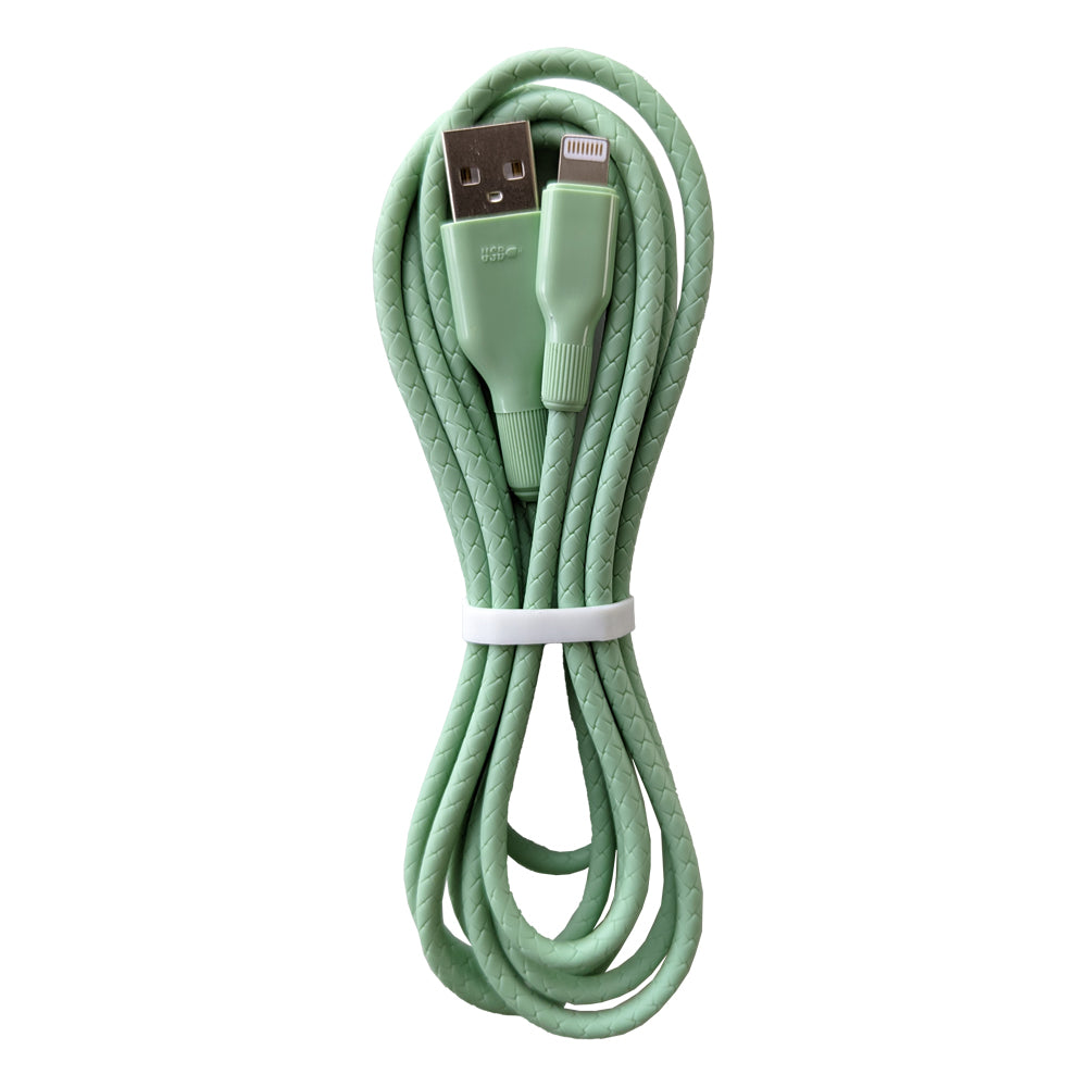 Liquid Soft Glue USB Fast Charger Cable for Apple iPhone iPad Mini Device