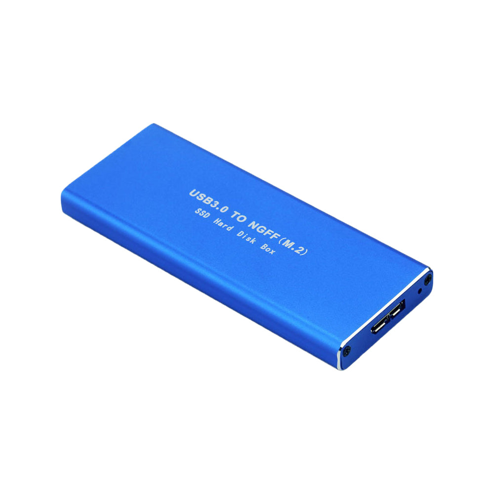 USB3.0 to M.2 NGFF SSD Hard Disk Box Support 22x30 22x42 22x60 22x80