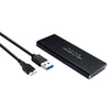 USB3.0 to M.2 NGFF SSD Hard Disk Box Support 22x30 22x42 22x60 22x80