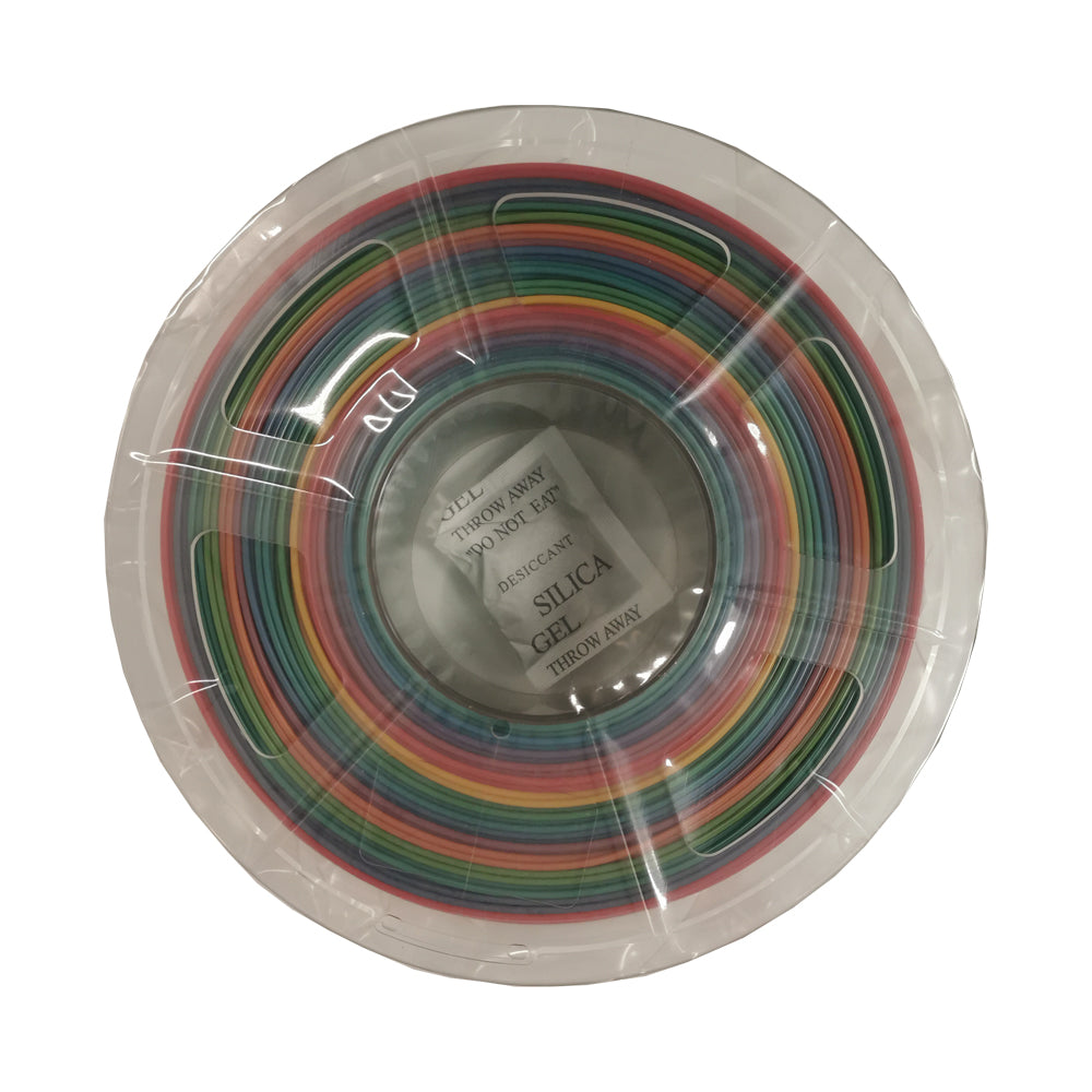 PLA 3D Filament 1.75mm Rainbow-G 1KG/Roll